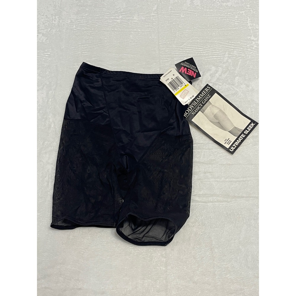 Nancy‎ Ganz Bodyslimmers Ultimate Sleek Bike Short Style 7322 Black M